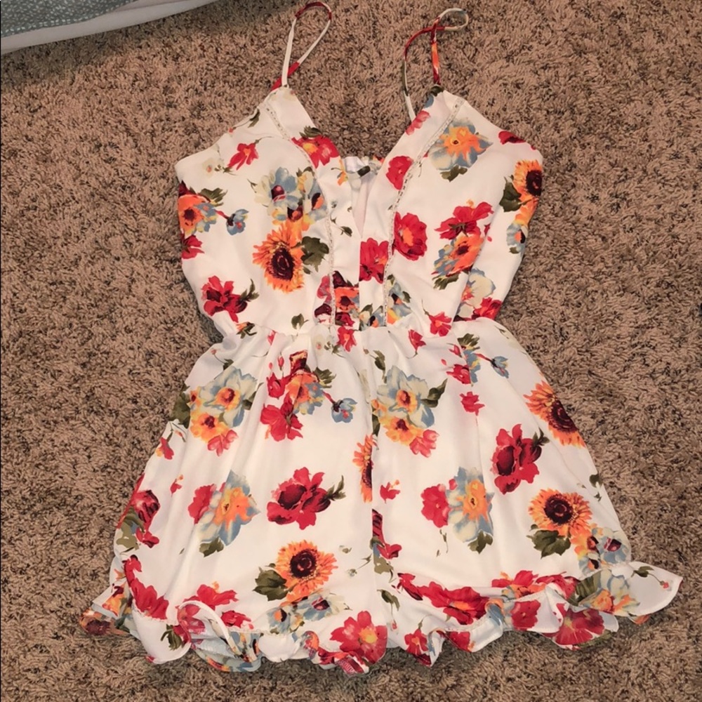 floral romper